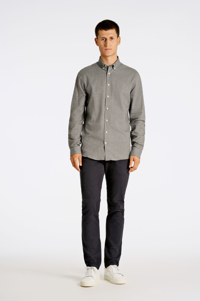 Hovedbilde LINDBERGH Brushed Shirt 30-203634 - Grey Melange