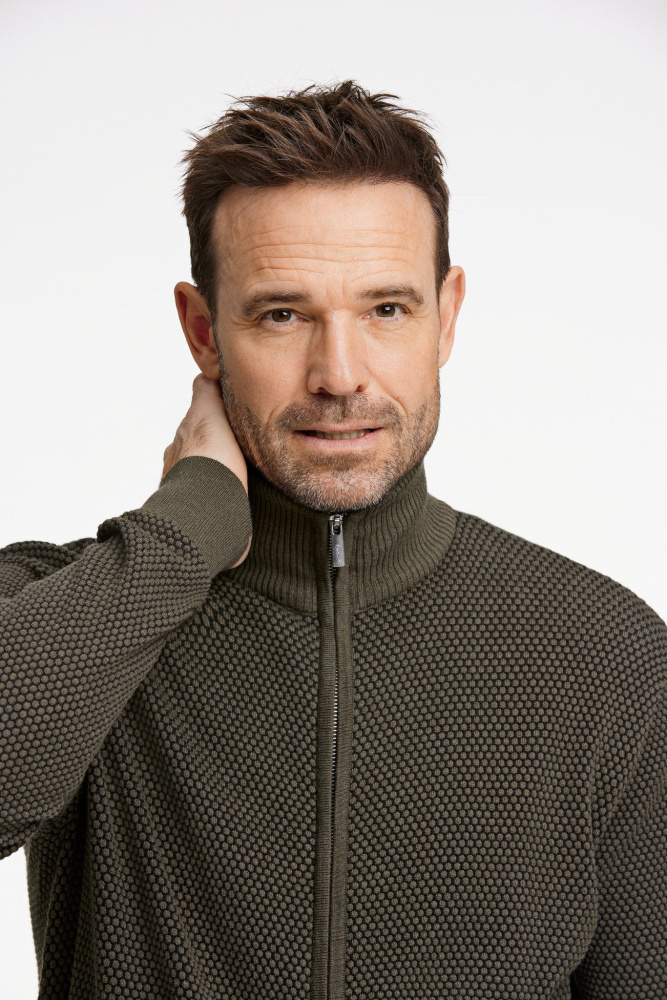 Hovedbilde Jack`s Pearl Knit Kardigan 3-831056 - Army Melange