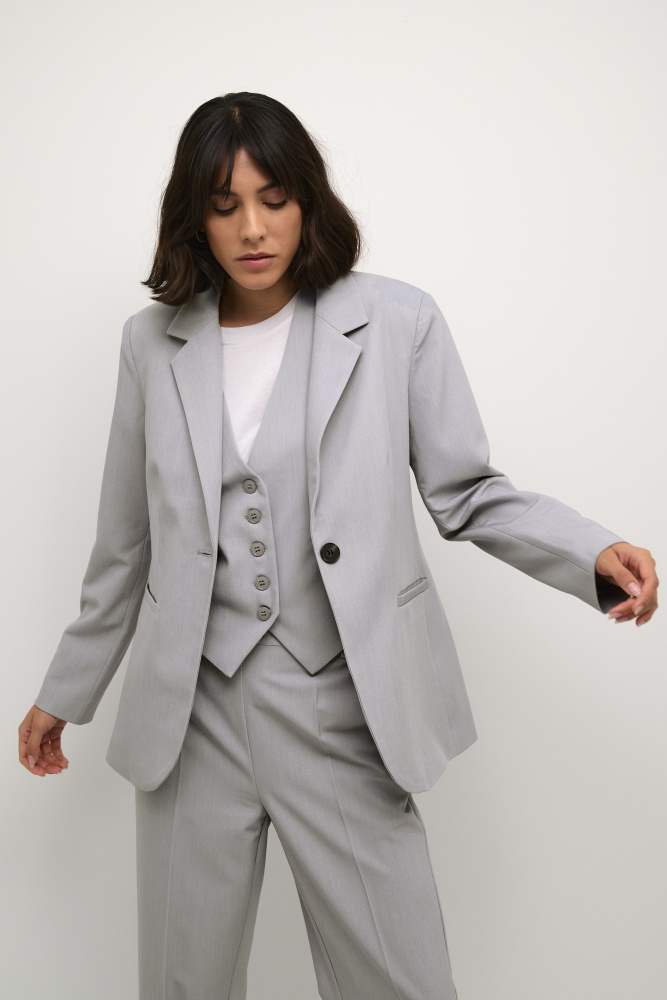 Hovedbilde KASakura Blazer 10506684 - Grey Melange 100123