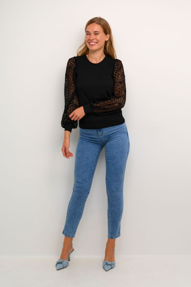 Hovedbilde KABecca Lace Top 10508024 - Black Deep 100121