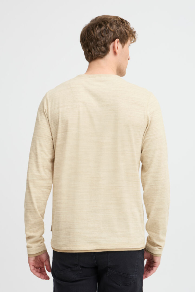 Hovedbilde Blend Bhjeff Jumper 20718006 - Bleached Sand 131008