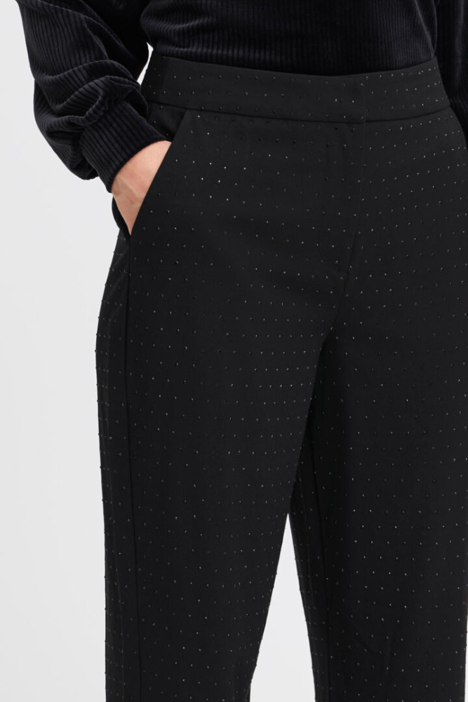 Hovedbilde BYDanta Diamond Pants 20815812 - Black 200453