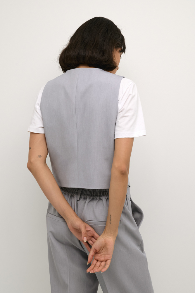 Hovedbilde KASakura Waistcoat 10507907 - Grey Melange 100123