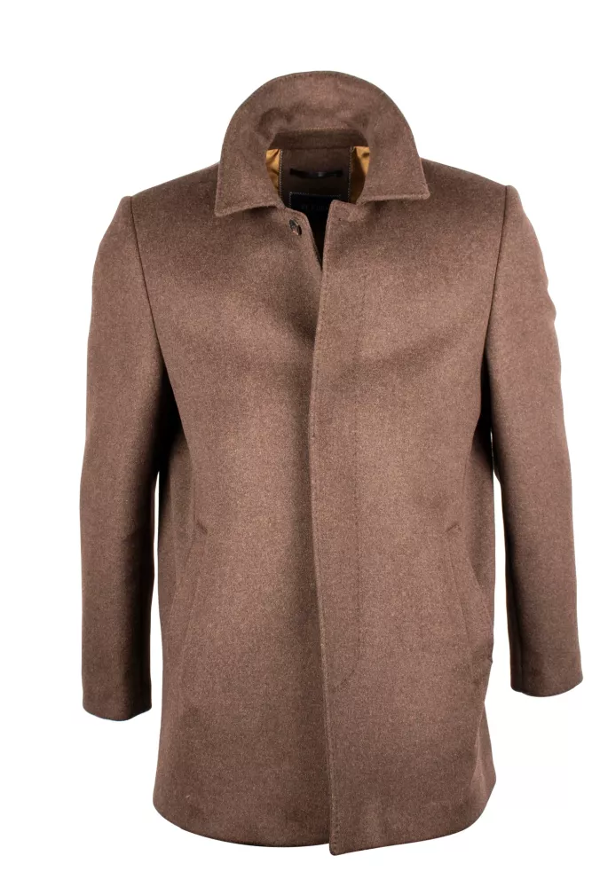 Hovedbilde Pre End Bogart Wool Coat 07-100021 - Camel Brown Mix 6546