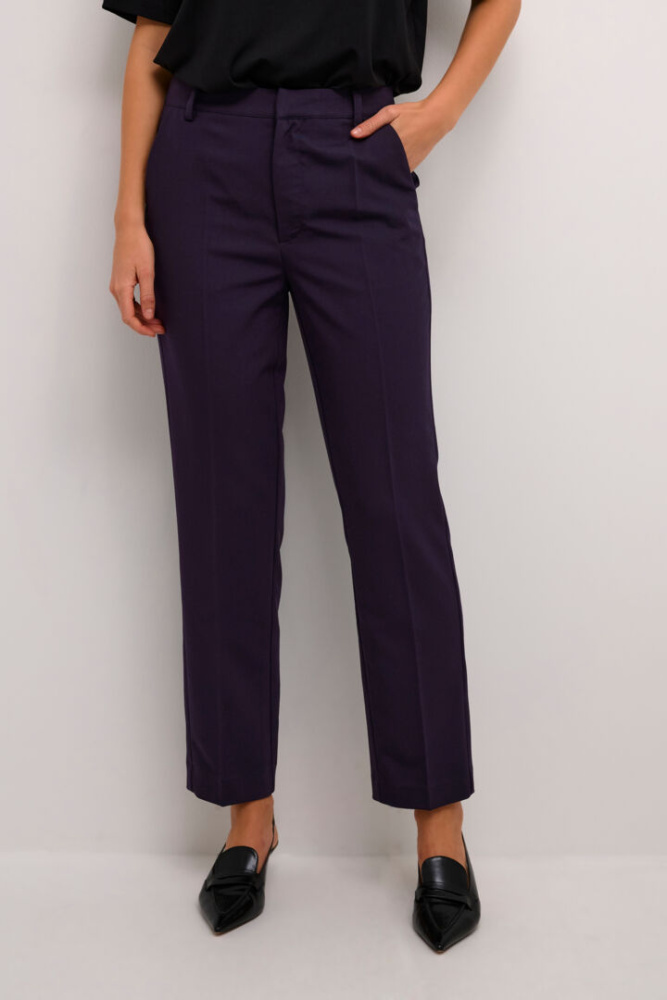 Hovedbilde KAsakura HW Zipper Pants 10507770 - Dawn Purple 106557