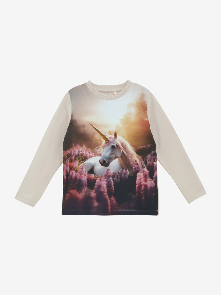 Hovedbilde Minymo T-shirt Long Sleeve 7020 - Peach 5309