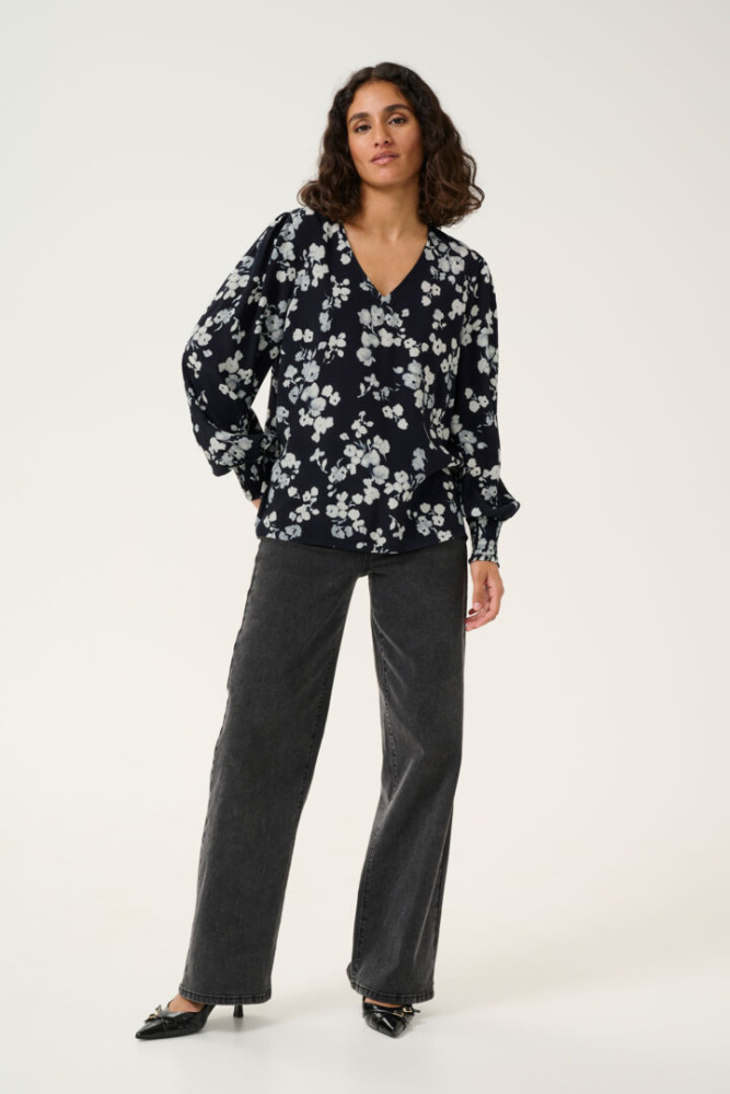 Hovedbilde KAAlice Blouse 10509405 - Marine Flower
