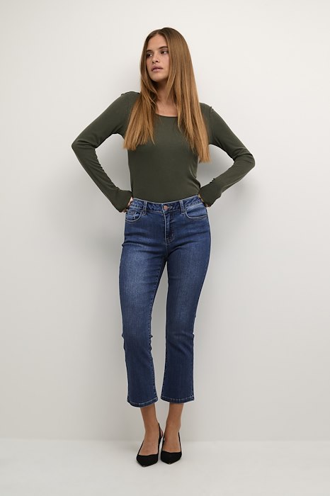 Hovedbilde KAkarla Sinem Jeans Cropped 10507620 - Medium Blue Wash 104462