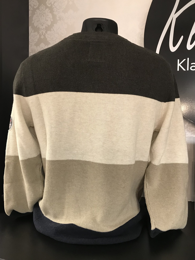 Hovedbilde LINDBERGH Color Block Knit 30-824046 - DK Army