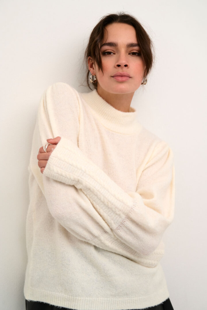 Hovedbilde KAAMELIA KNIT PULLOVER 10509264 - CHALK