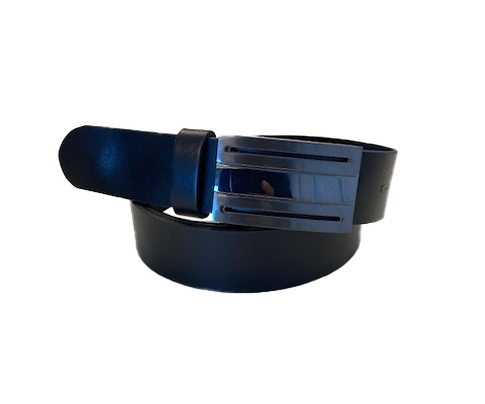 Hovedbilde SANTI Dressbelte Skinn - Sort 386608