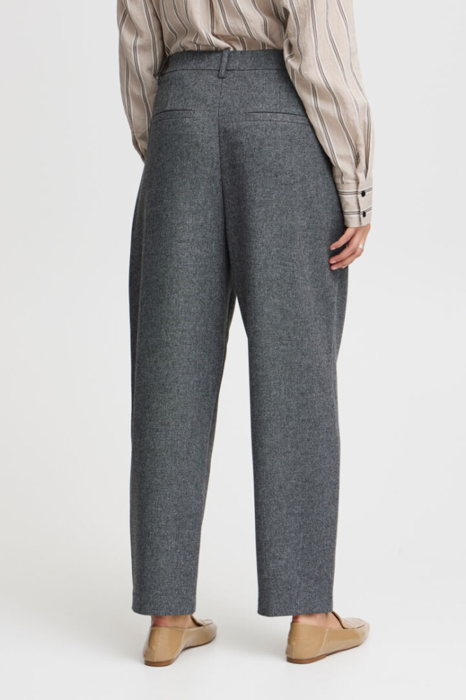 Hovedbilde BYEtona Pants 20815507 - Mid Grey Melange 200455
