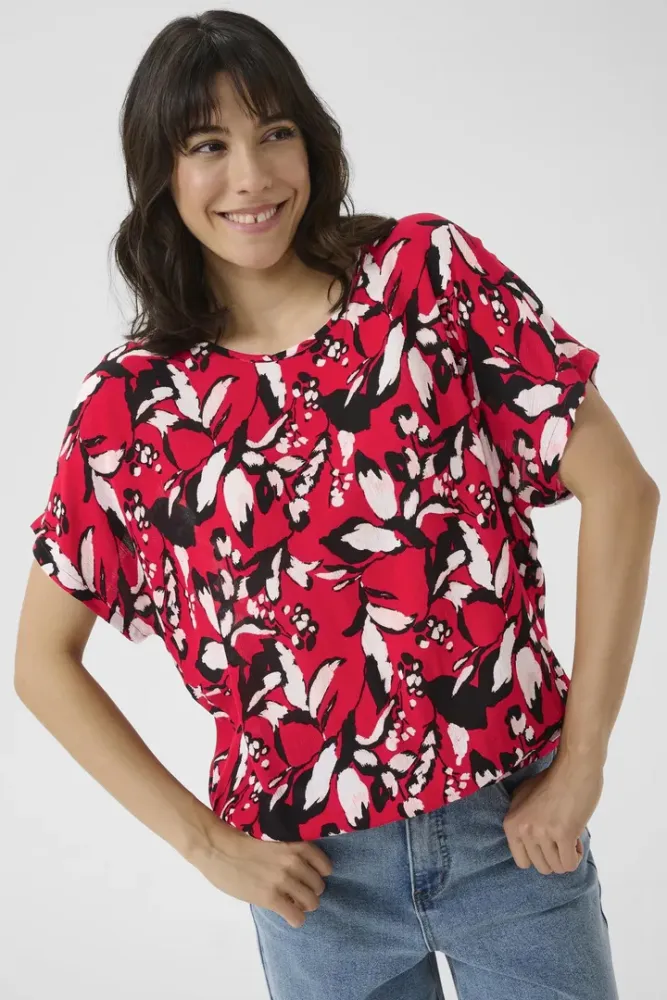 Hovedbilde KAAmber Blouse 10508257 - True Red 107956