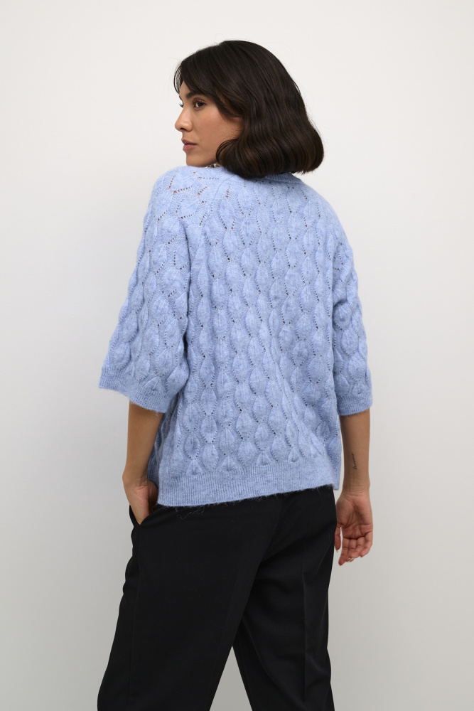 Hovedbilde KAMalene Knit Pullover 10508763 - Vista Blue 1539301