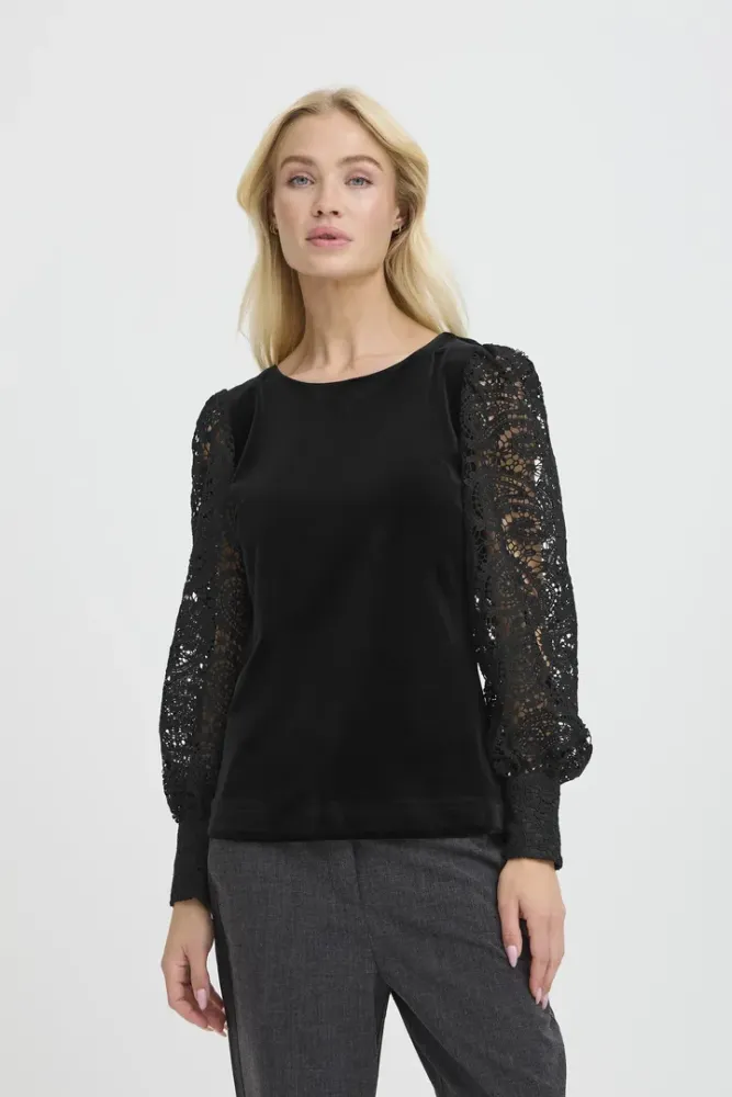 Hovedbilde BYSOLVELVET BLOUSE 20818577 - 194008