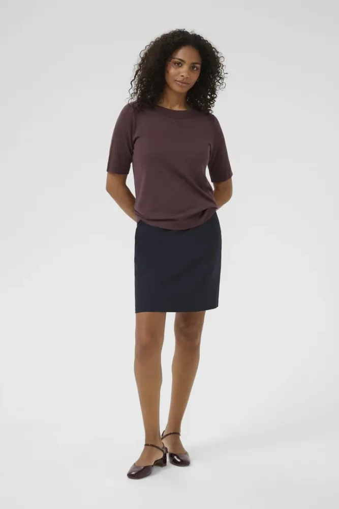 Hovedbilde KALizza Boat Neck Pullover 10510252 - Fudge 191619