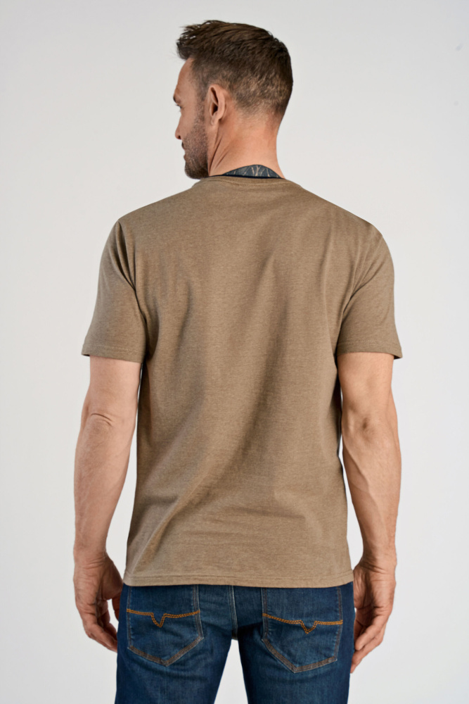 Hovedbilde JACK´S O-neck T-shirt 3-400086 - Brown