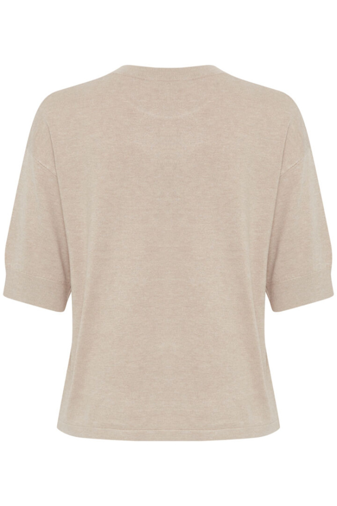Hovedbilde BYMmorla Knit T-shirt 20814397 - Humus Melange 1513041