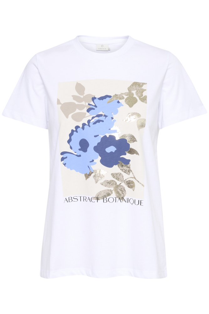 Hovedbilde KAPolly T-shirt 10508920 - White/Sand/Blue 106199