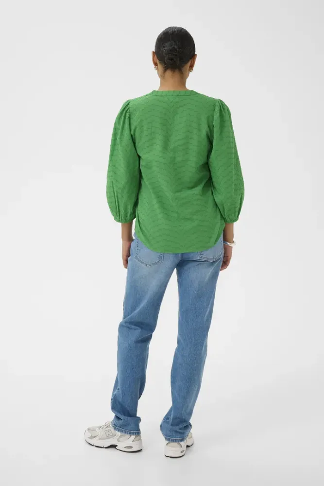 Hovedbilde KA Penelope Blouse 10511436 - Bright Green 155534