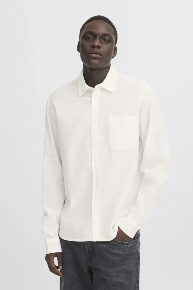 Bilde av BHBAY Linen Shirt 20718400 - Snow White 110602