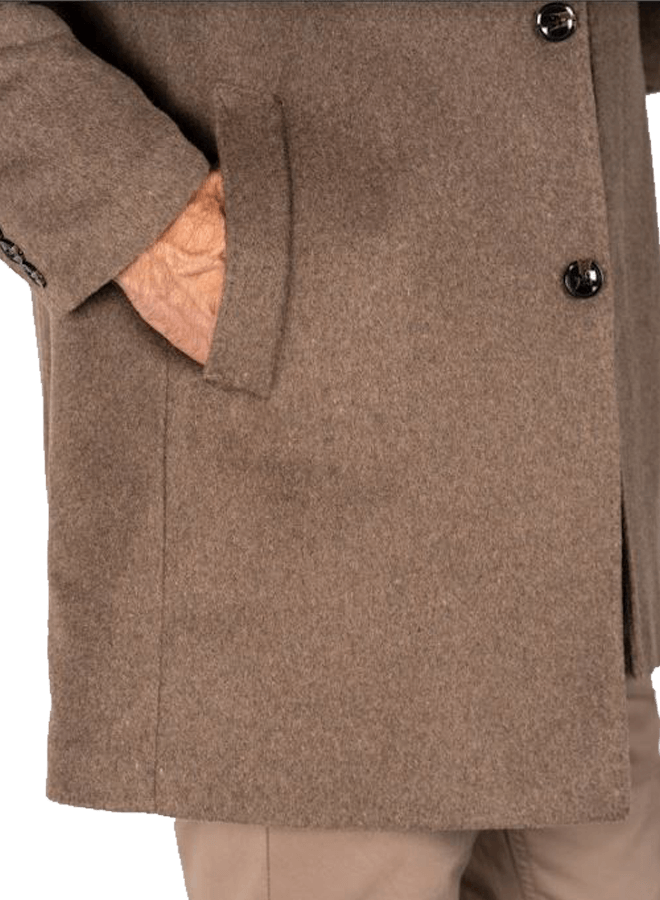 Hovedbilde Pre End Bogart Wool Coat 07-100021 - Camel Brown Mix 6546