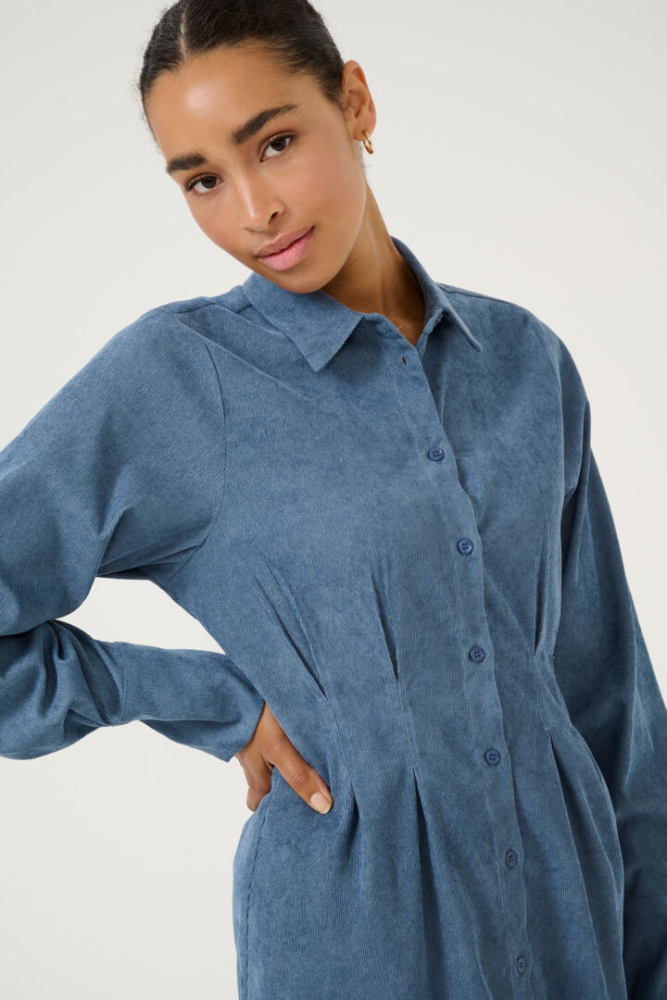 Hovedbilde KAhermine Shirt Dress 10509115 - Celastrial Blue