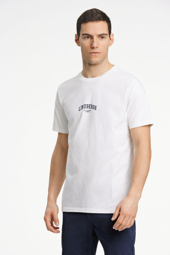 Hovedbilde LINDBERGH LB Crew Tee 30-420152 - Off White