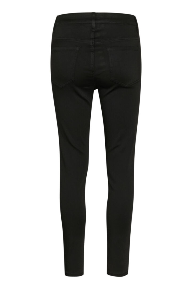 Hovedbilde KADima HW Slim Jeans 10509430 - Black Deep 100121