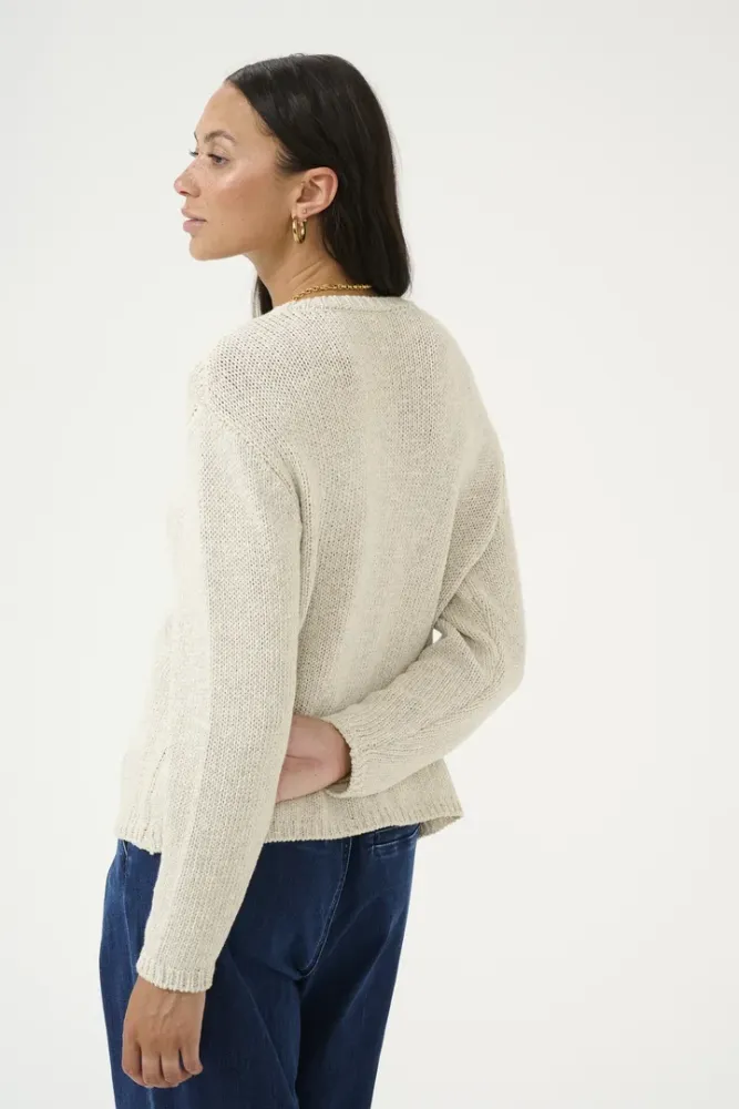Hovedbilde KAGerdi Knit Pullover 10509461 - Turtledove Melange 1252021
