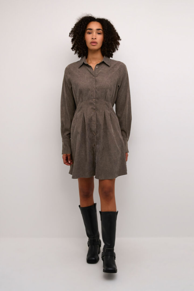 Hovedbilde KAhermine Shirt Dress 10509115 . Major Brown