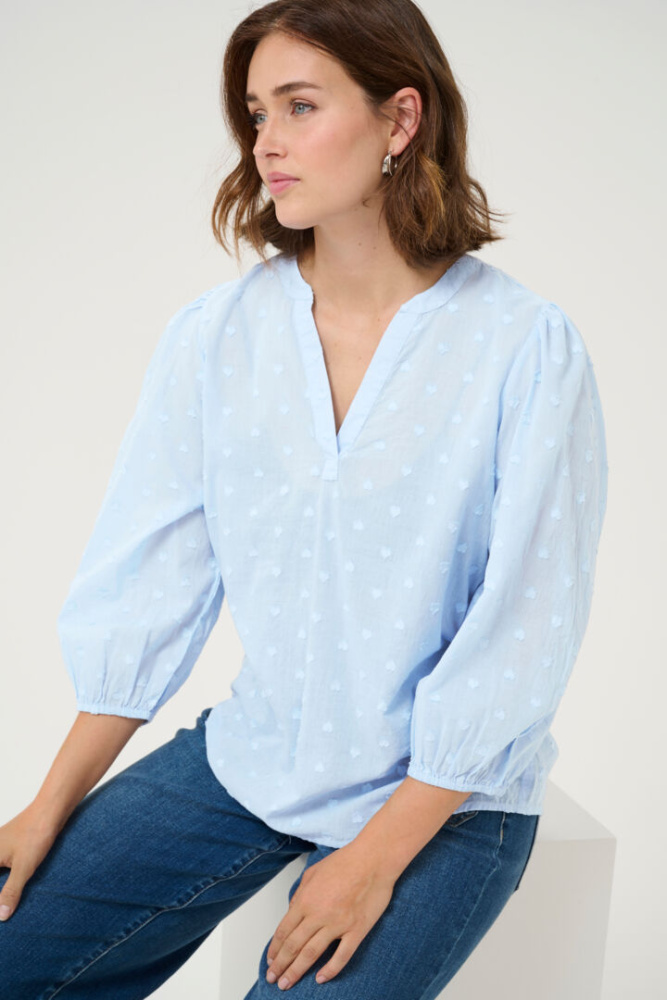 Hovedbilde KAJollia Blouse 10508453 - Soft Chambray 164016