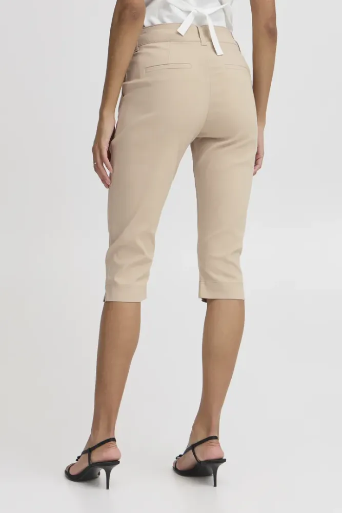 Hovedbilde BYDixi Capri Pants 20817288 - Humus 151304