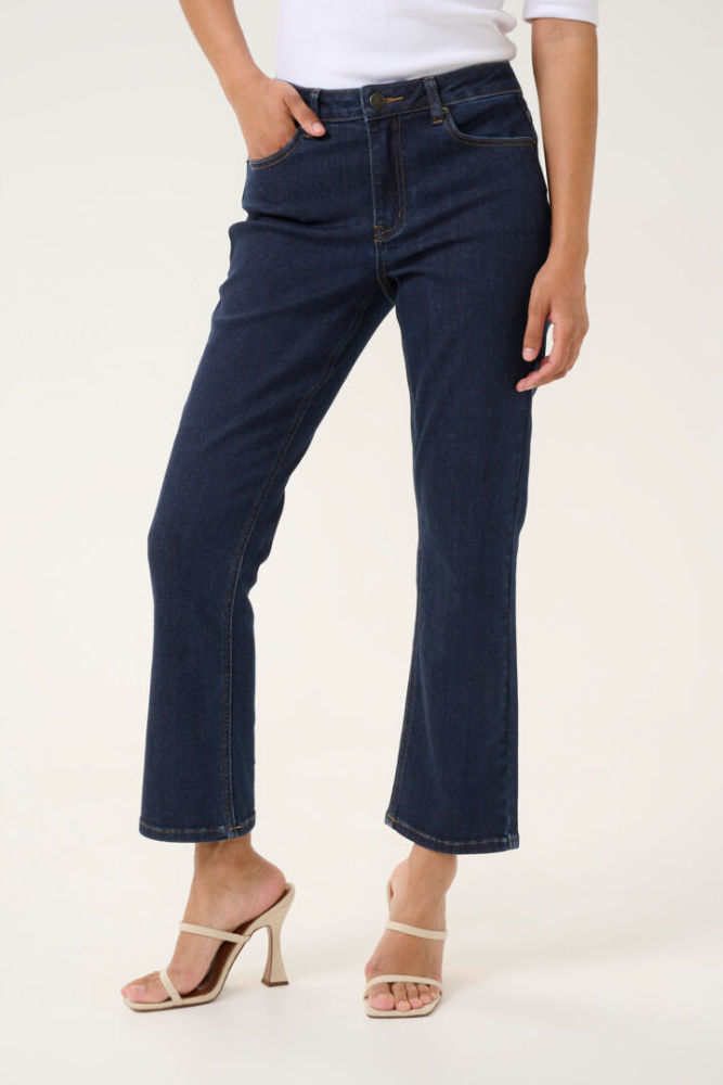 Hovedbilde KASinem Jeans Cropped 10506133 - Dark Unwashed Blue 106360
