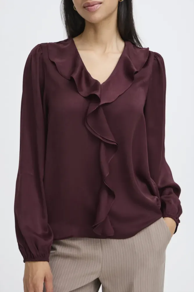 Hovedbilde BYIgomi Blouse 20818095 - Port Royale 191627