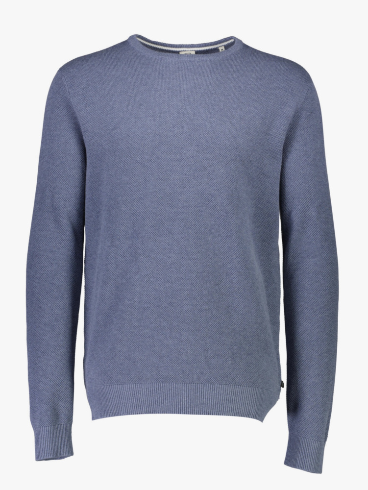Hovedbilde Jack`s O-neck Knit 3-831054 - Blue Melange