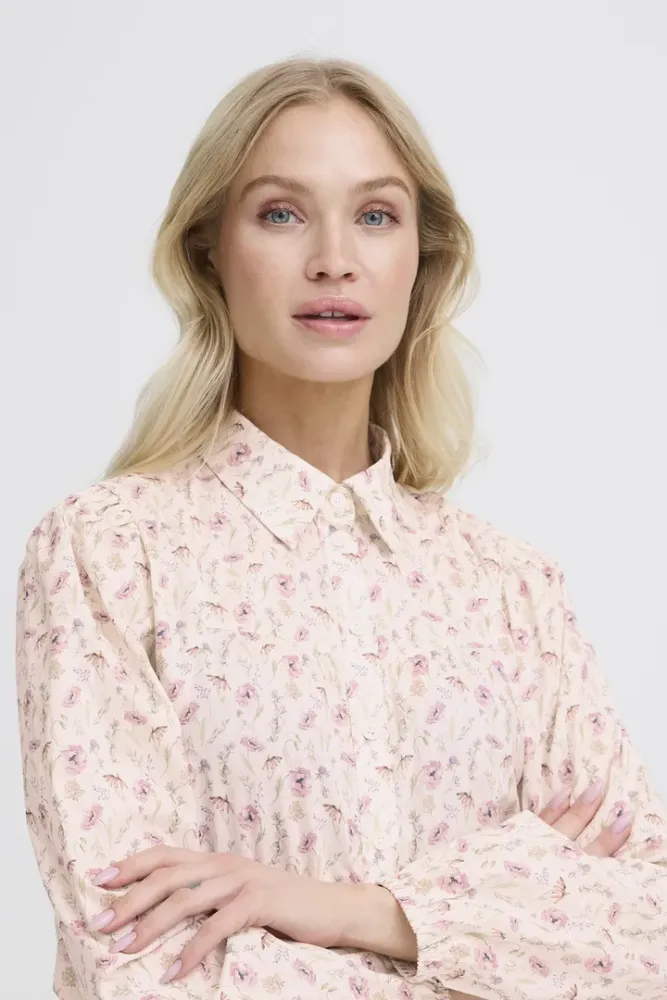 Hovedbilde BYIuania Shirt Dress 20819253 - Pink Wildflower 900009886