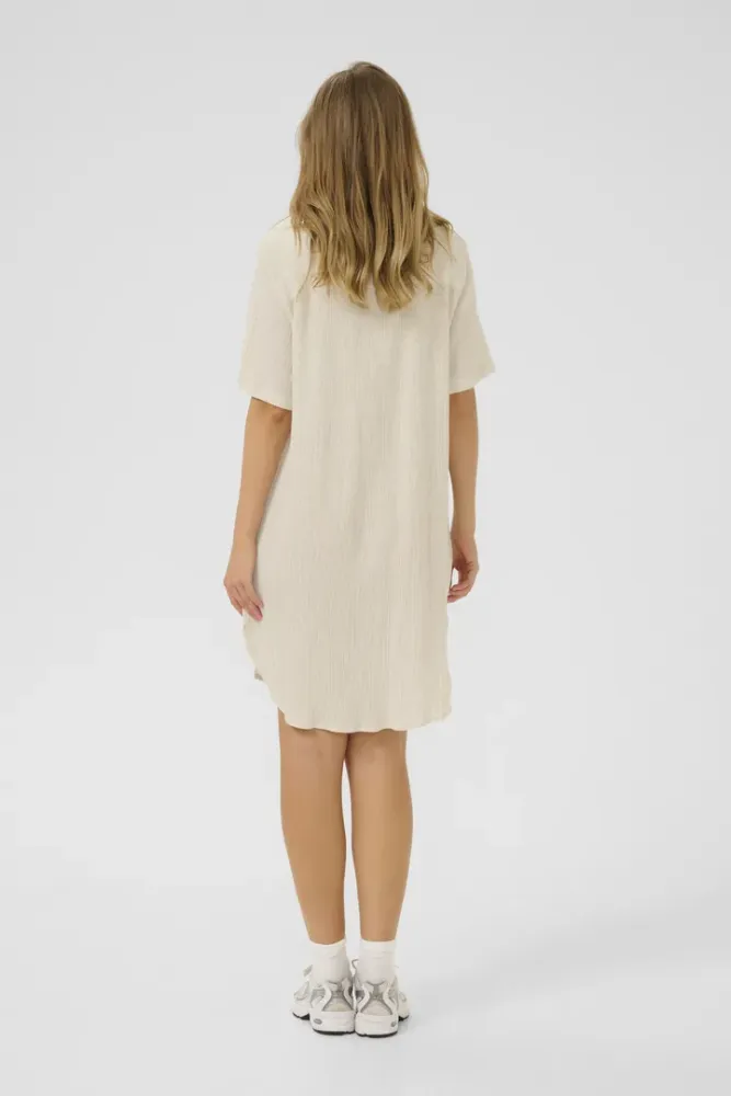 Hovedbilde Kaffe KAgitte Shirt Dress 10510049 - Feather Grey Melange 1513051