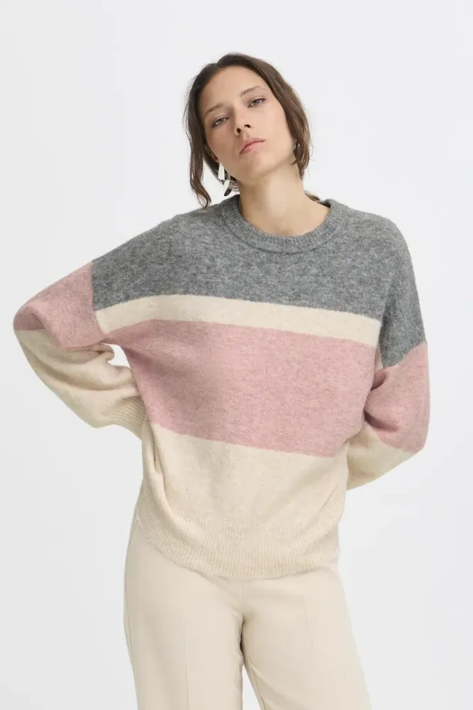Hovedbilde BYOmea Jumper 20817103 - Pale Mauve 203357