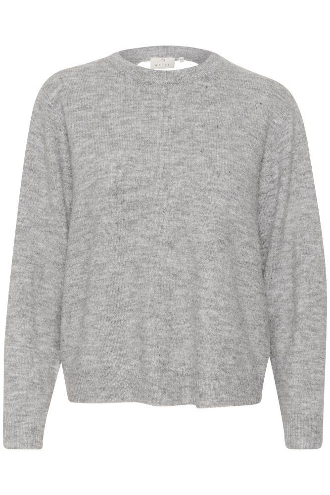 Hovedbilde KAMalene Open Back Pullover 10508832 - Grey Melange 100123