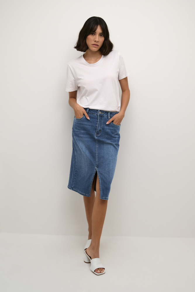 Hovedbilde KAKarla Denim Skirt 10507621 - Medium Blue 102272