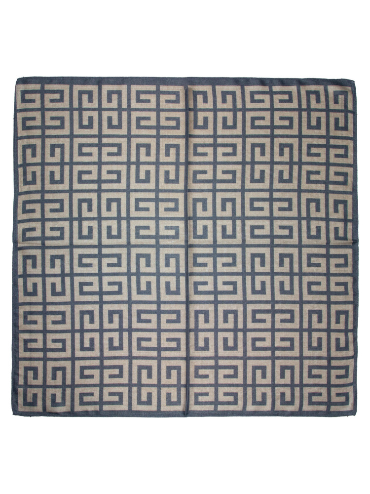 Hovedbilde Intex Klassisk Skjerf 791273 - 65X65 Blå/Beige