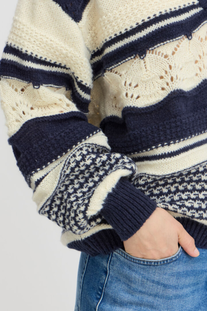 Hovedbilde IHAstra Knit Sweater 20122033 - Total Eclipse 201164