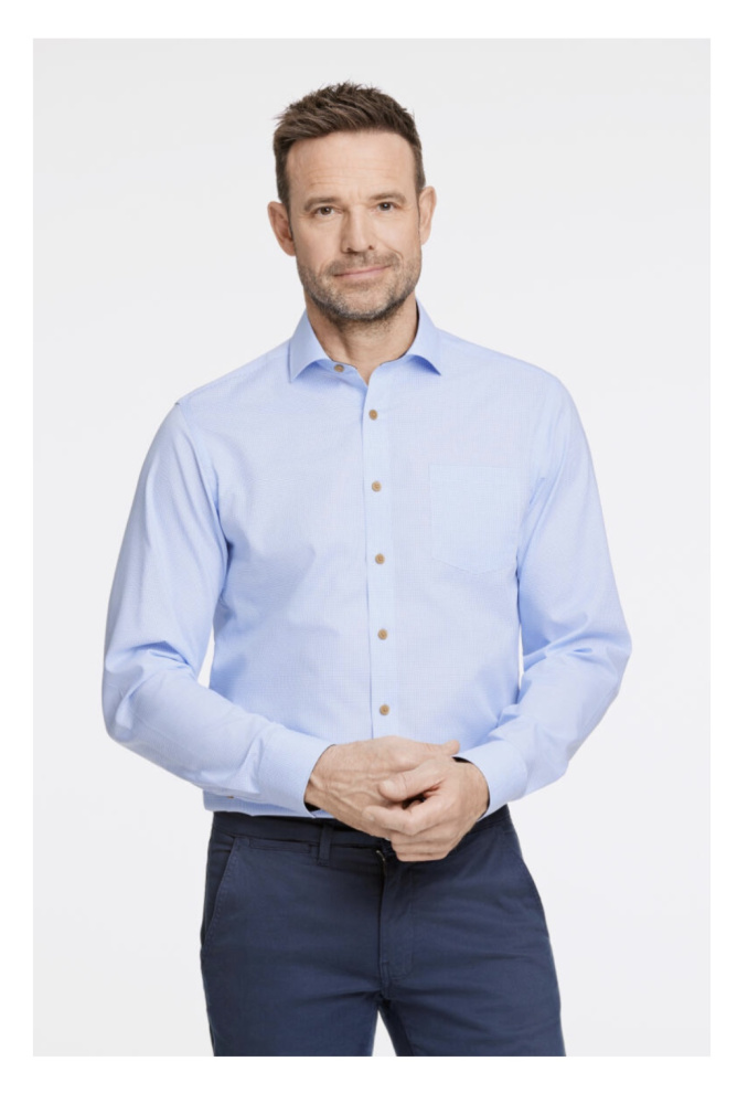 Hovedbilde Jack`s Structure Shirt 3-220226 - Light Blue