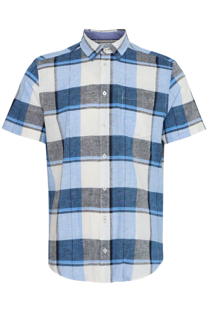 Bilde av FQ1924 Linen Shirt 21900752 - Silver Lake Blue 174030