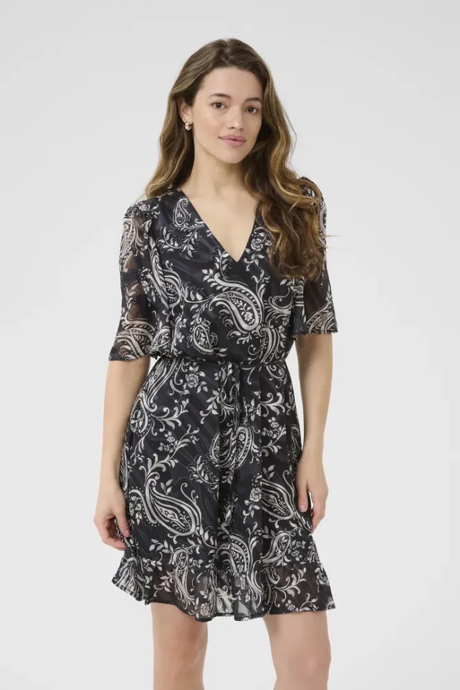 Hovedbilde KALecta Short Dress 10510351 - Black/Turtledove 107983