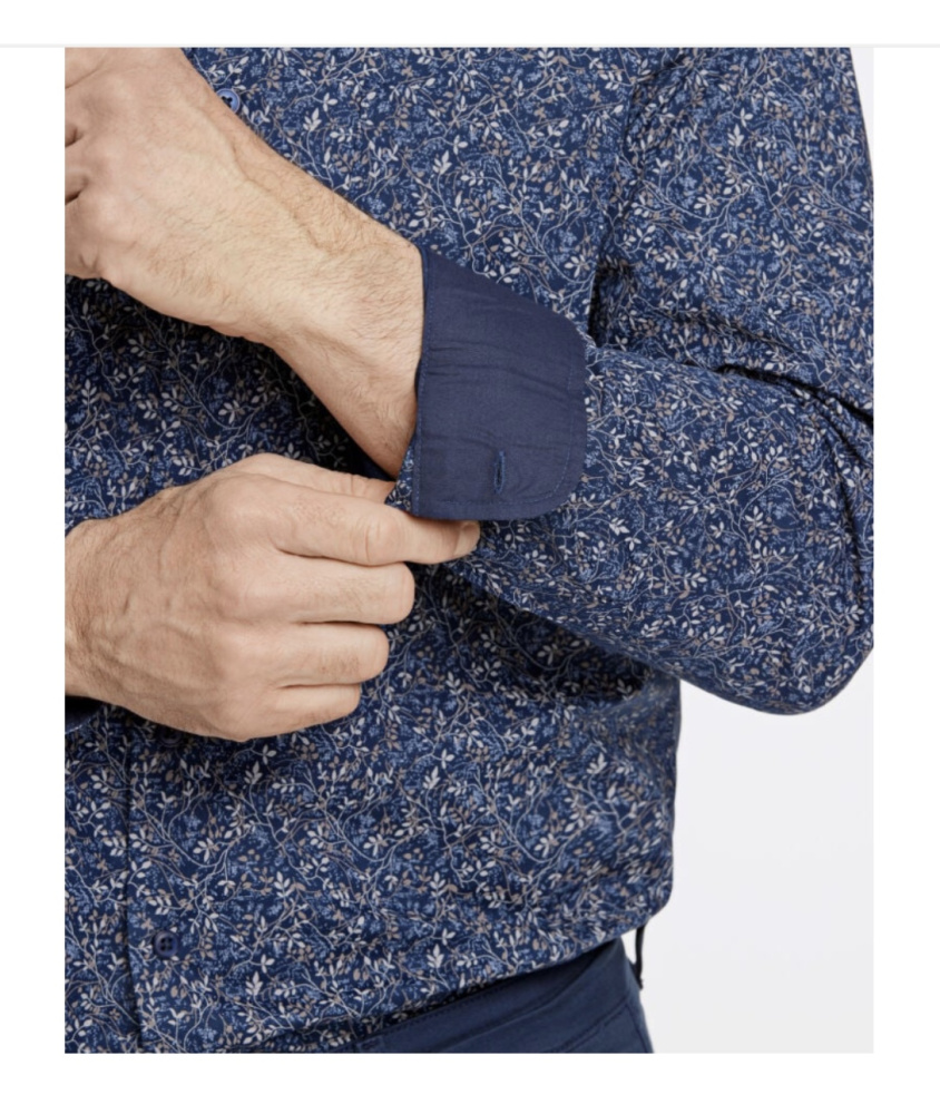 Hovedbilde Jack`s Shirt 3-220234 - Blue/Grey Leafs