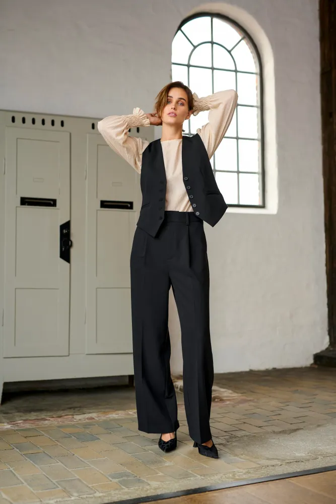 Hovedbilde KASakura Waistcoat 10507907 - Black Deep 100121