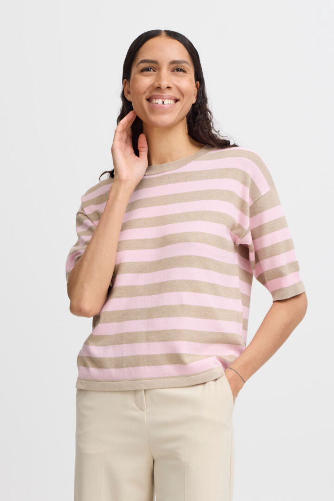 Hovedbilde BYMmorla Knit T-shirt 20814397 - Roseate Spoonbill 203989