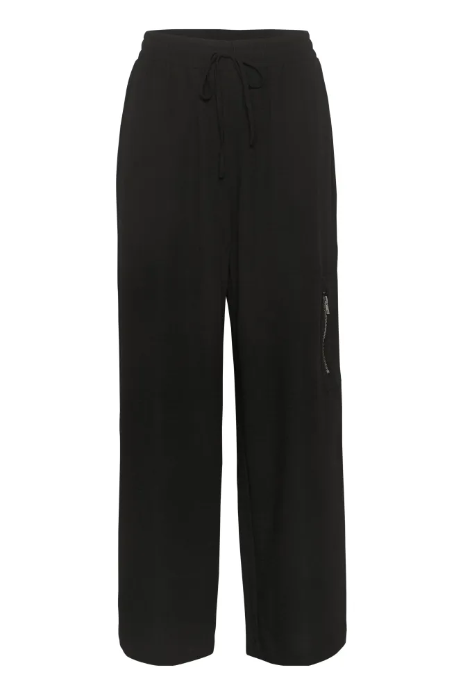 Hovedbilde KAElenor Wide Pants 10508792 - Black Deep 100121